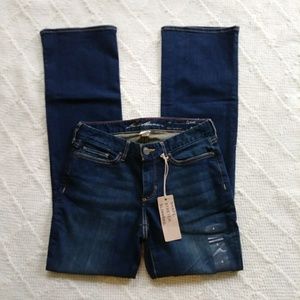 SALE! NWT Stayshape Curvy Boot Cut Sz 4 Blue Jeans